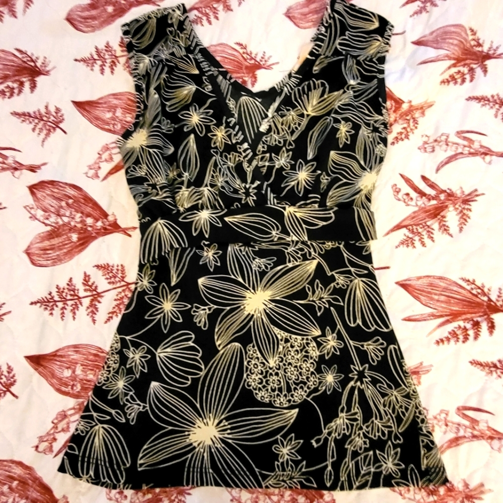 Forever 21 floral blouse